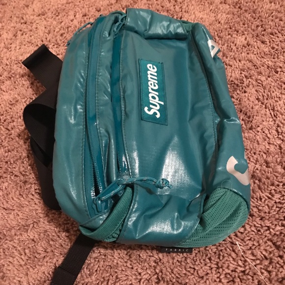 Supreme Waist Bag FW17 Dark Teal - Picture 4 of 6